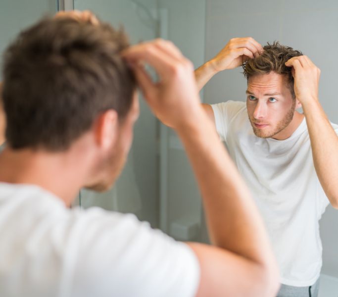 Tipos de caída del pelo