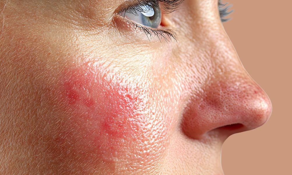 síntomas de rosácea