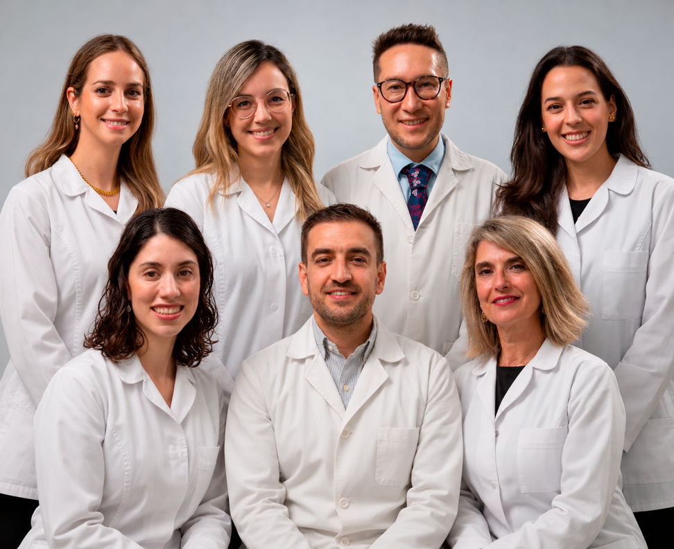 Equipo médico dermatológico de Clínica Dra. Sara López en Sevilla